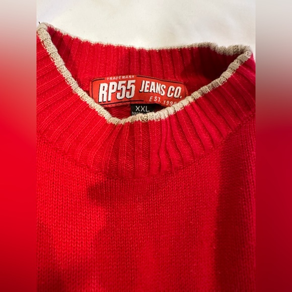 Vintage 90s RP55 Men’s Crewneck Sweater size XXL - Picture 3 of 10